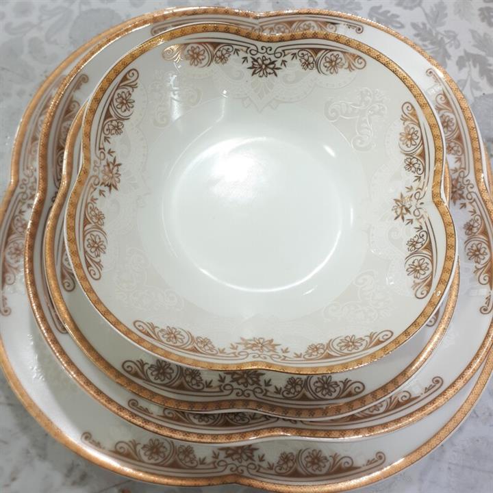 بشقاب گود (خورشت خوری)چینی پردیس کد 1003